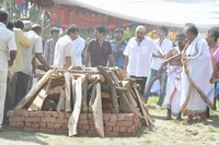 Dasari Narayana Rao Funeral at Moinabad Farm House
